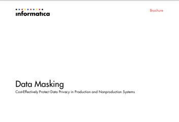 Informatica Data Masking | Datasheet