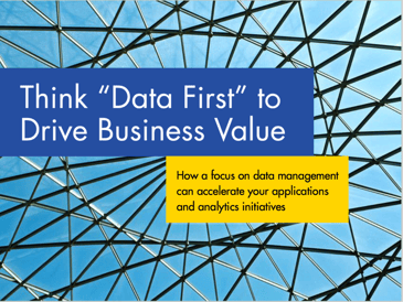 Think 'Data First' to Drive Business Value | eBook