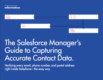 The Salesforce Manager's Guide to Capturing Accurate Contact Data | eBook