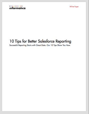 10 Tips for Better Salesforce Reporting | Whitepaper