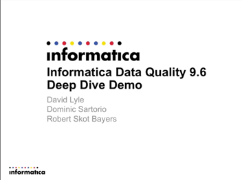 Informatica Data Quality 9.6 Deep Dive Demo | Webinar