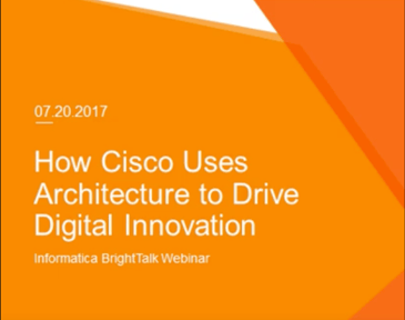 How Cisco Uses Architecture to Drive Digital Innovation | Audio Webinar