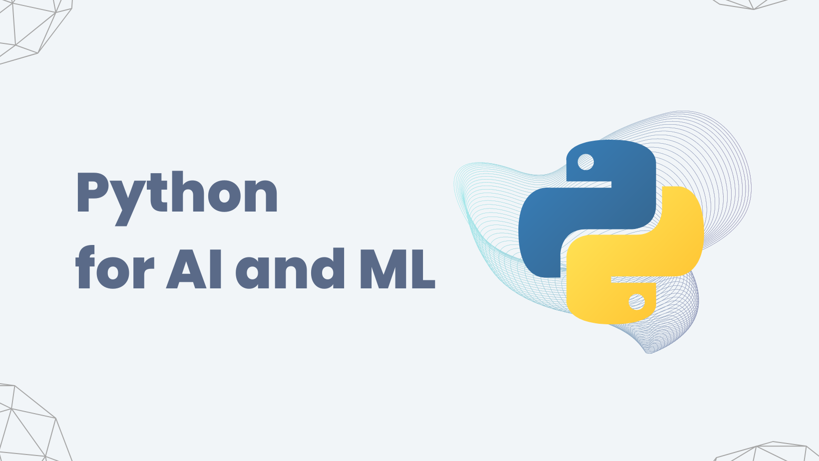 Python for AI and ML intro
